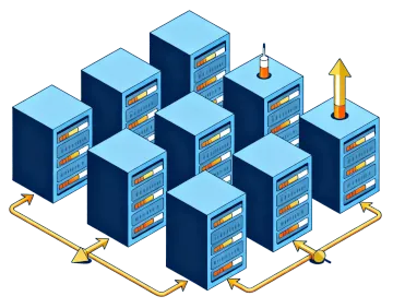 no scalable infrastructure